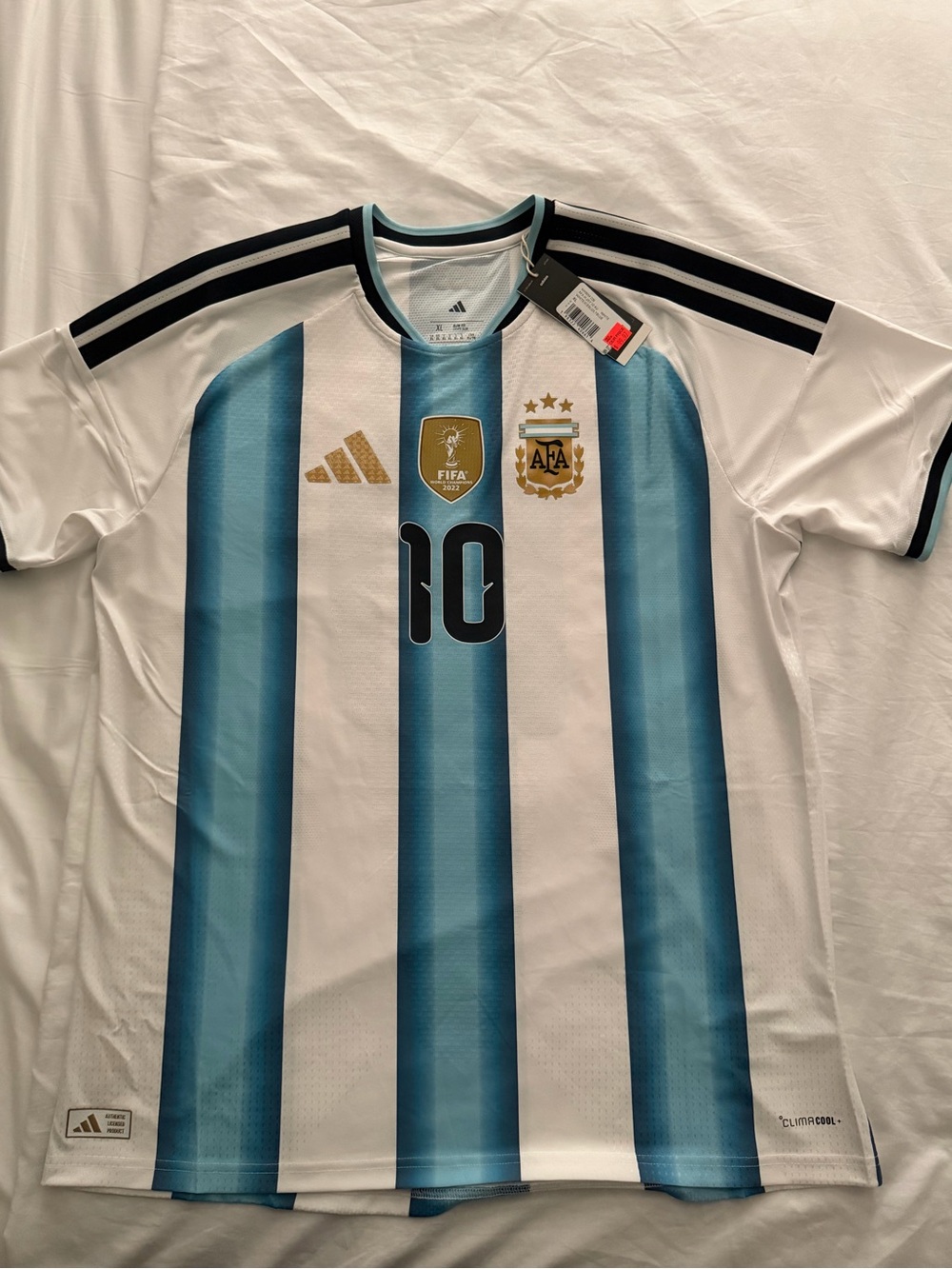 Authentic Adidas Argentina Messi Jersey